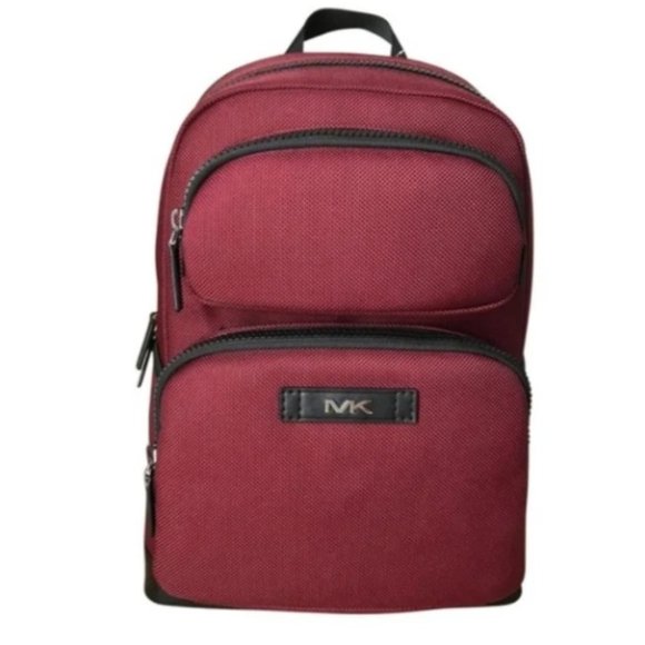 Michael Kors Kent Sport Utility Backpack Merlot - Picture 16 of 16